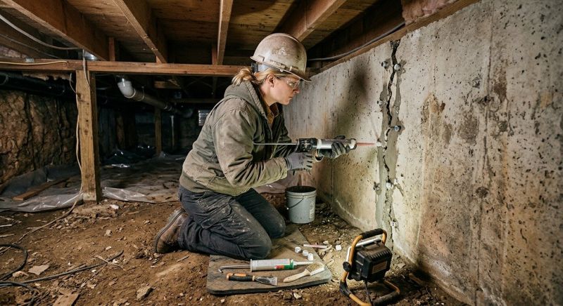 Basement Foundation Repair in Arlington County, VA