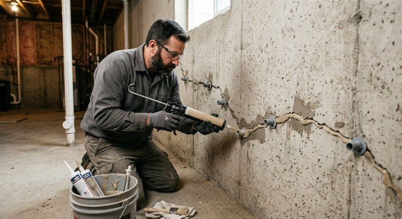 Basement Foundation Repair in Potomac, MD