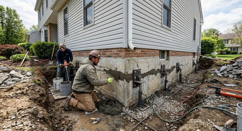 Basement Foundation Repair in Vienna, VA
