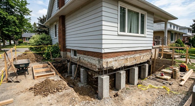 Basement Underpinning in Germantown, MD