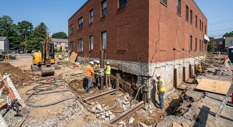 Building Foundation Repair in Laurel, MD