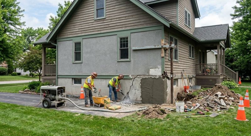 Building Foundation Repair in Sterling, VA