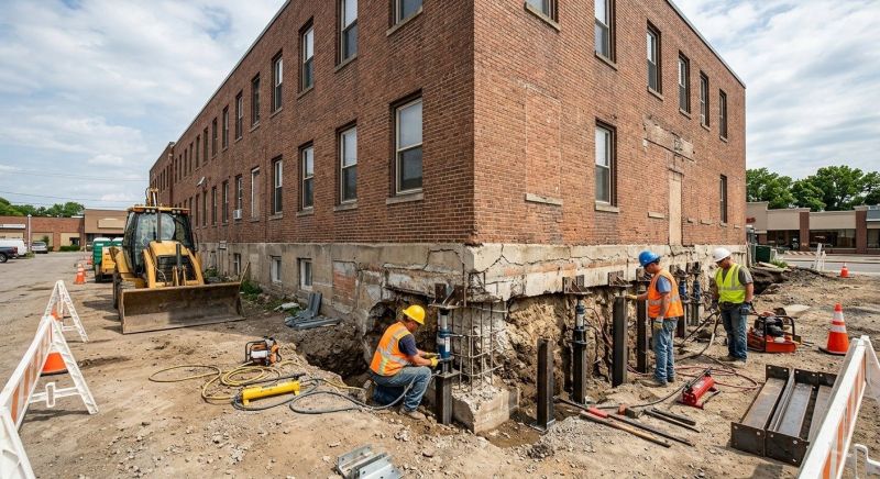 Commercial Foundation Repair in Germantown, MD