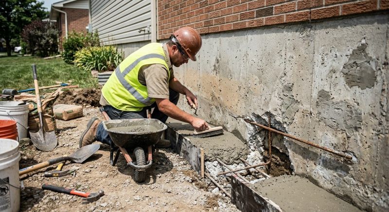 Concrete Foundation Repair in Brookeville, MD