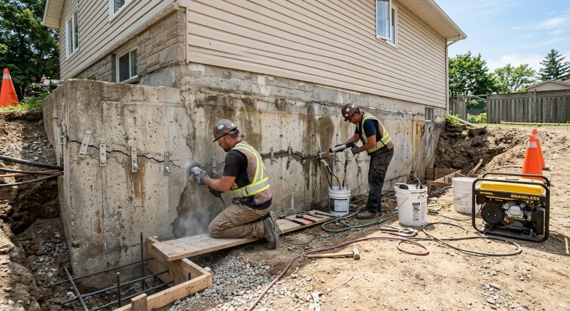 Concrete Foundation Repair in Olney, MD