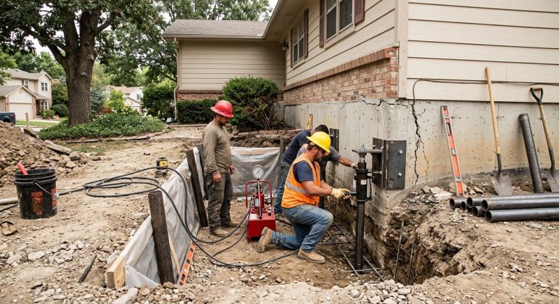 Cracked Foundation Repair in Arlington, VA