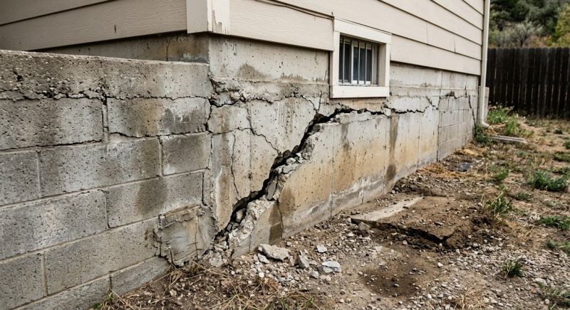 Cracked Foundation Repair in Silver Spring, MD