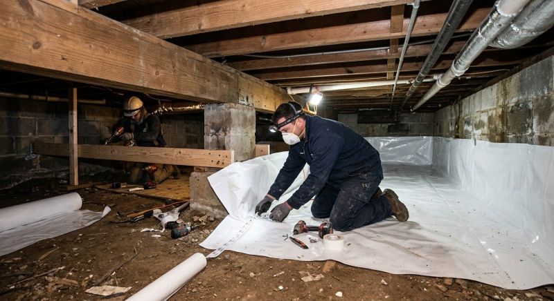 Crawl Space Leveling in Germantown, MD