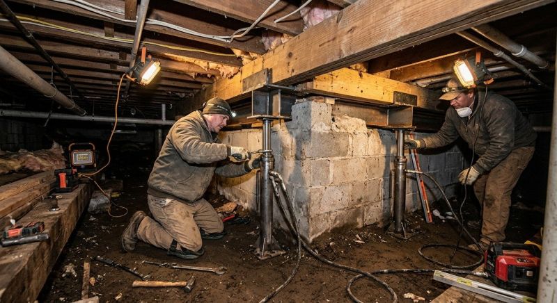 Crawlspace Foundation Repair in Boyds, MD