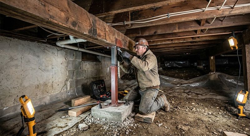 Crawlspace Foundation Repair in Columbia, MD