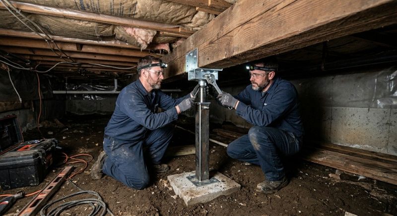 Crawlspace Foundation Repair in Frederick County, MD