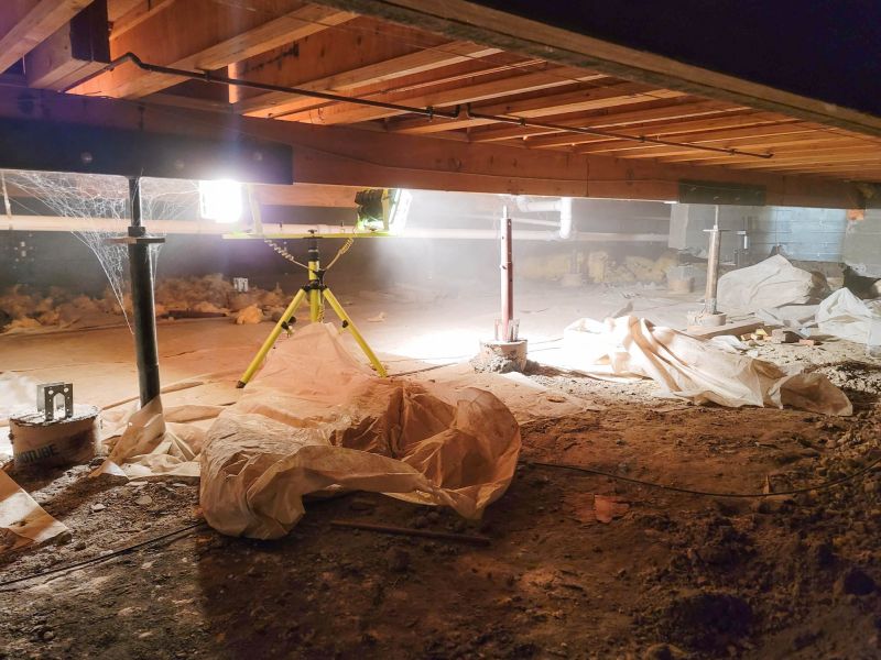 Crawlspace Foundation Repair in Lovettsville, VA