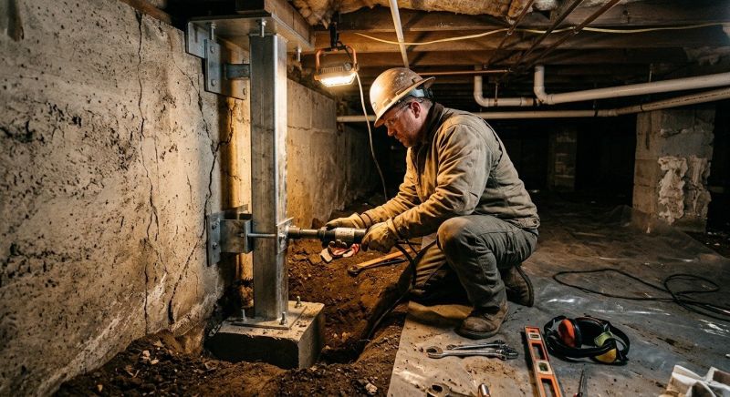 Crawlspace Foundation Repair in Montgomery Village, MD