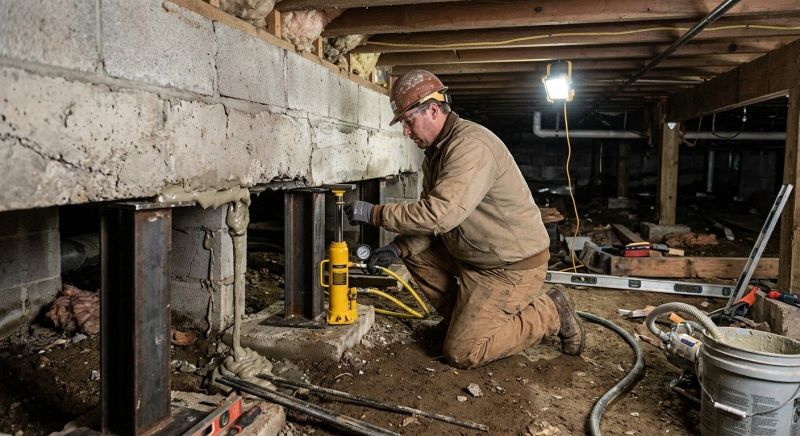 Crawlspace Foundation Repair in Woodbine, MD
