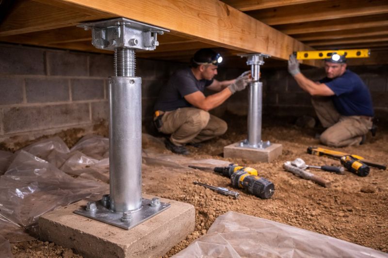 Crawlspace Structural Repair in Germantown, MD