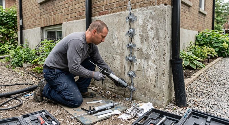 Foundation Crack Repair in Silver Spring, MD