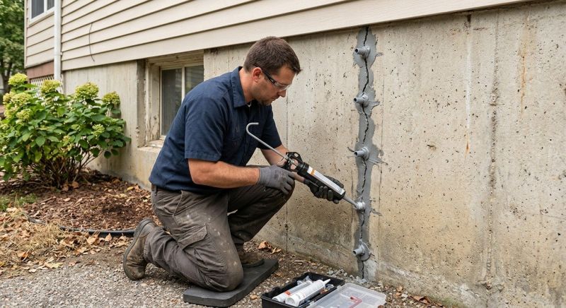 Foundation Crack Sealing in Germantown, MD