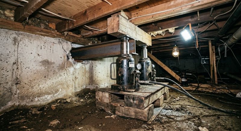 Foundation Jacking in Carroll County, MD