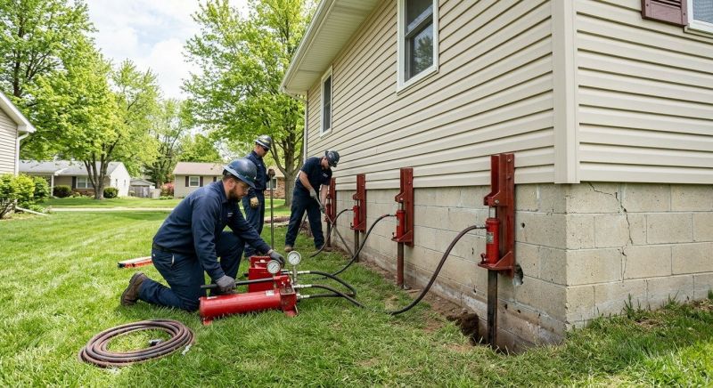 Foundation Jacking in College Park, MD