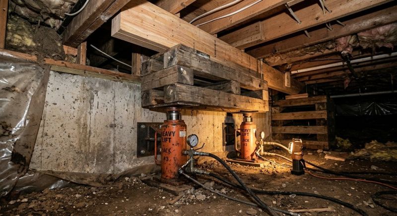 Foundation Jacking in Derwood, MD