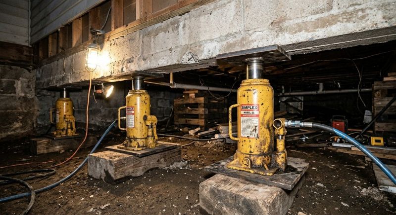 Foundation Jacking in Ellicott City, MD