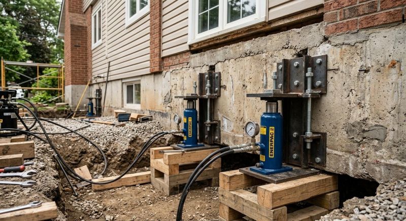 Foundation Jacking in Frederick, MD