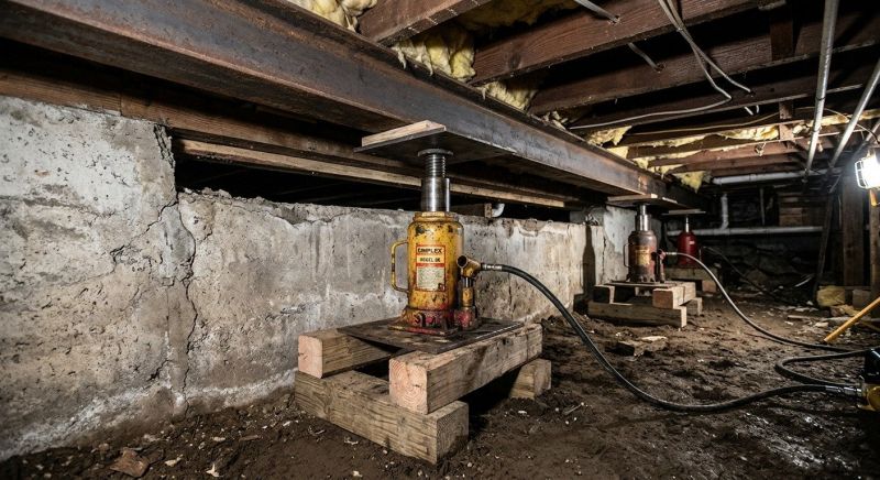 Foundation Jacking in Greenbelt, MD