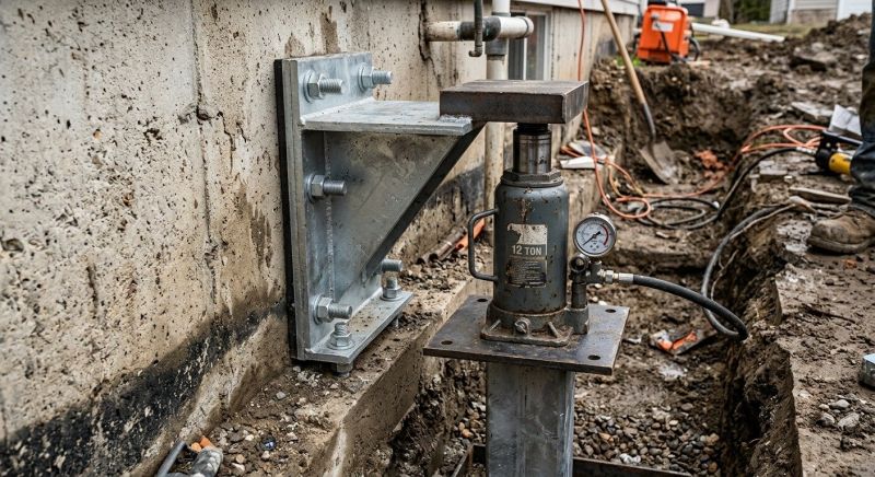 Foundation Jacking in Herndon, VA