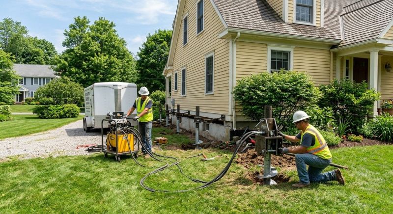 Foundation Lifting in Frederick County, MD