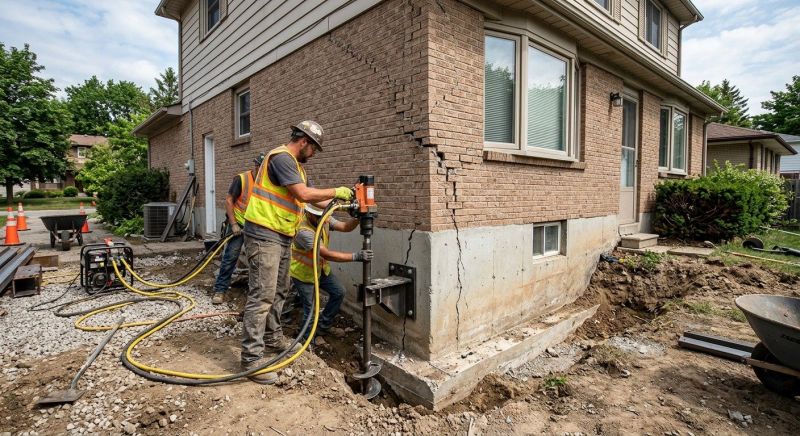 Foundation Lifting in Laurel, MD