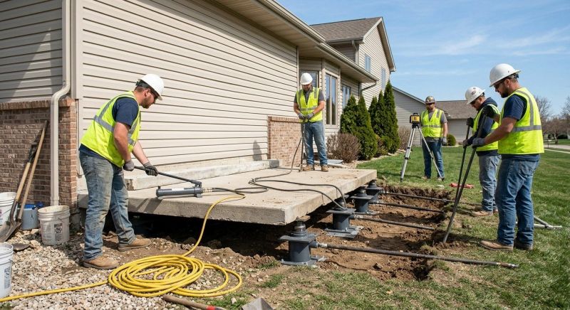 Foundation Lifting in Middletown, MD