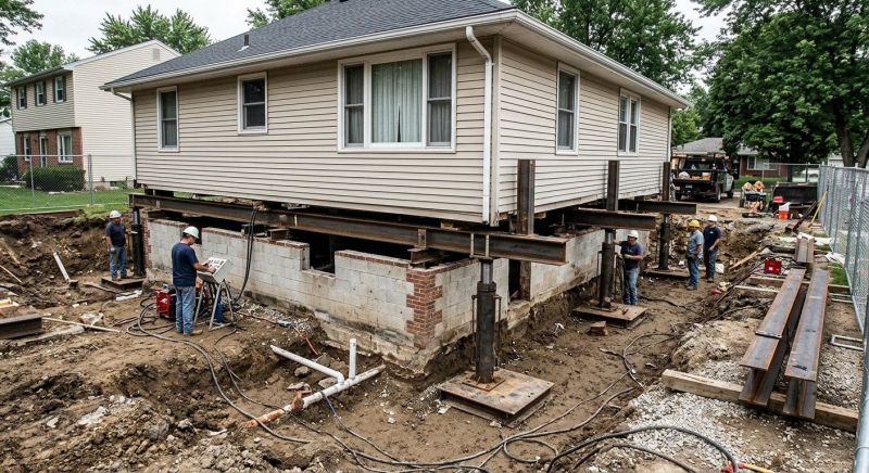 Foundation Lifting in Woodbine, MD