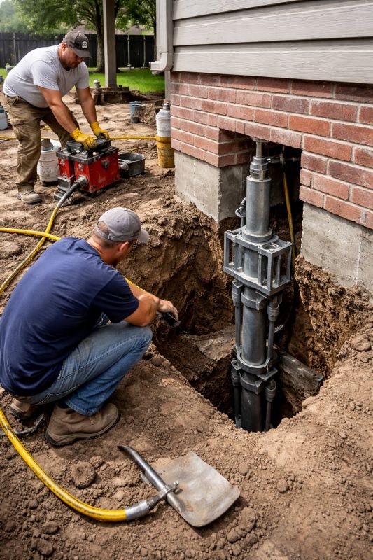 Foundation Pier Repair in Germantown, MD