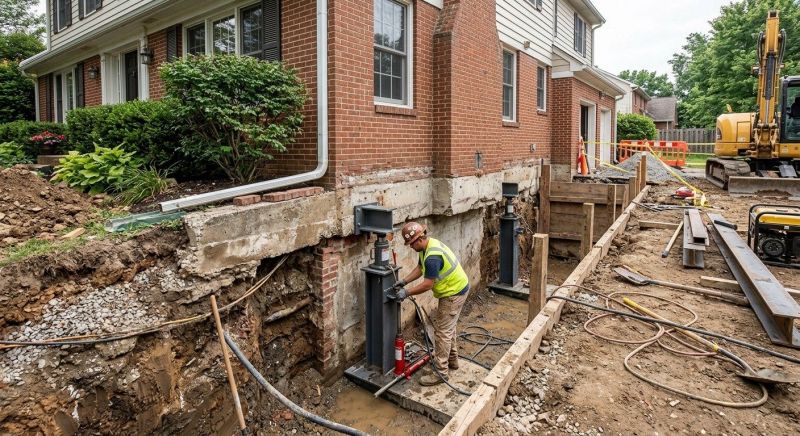 Foundation Raising in Damascus, MD