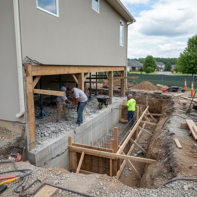Foundation Repair in Clarksburg, MD