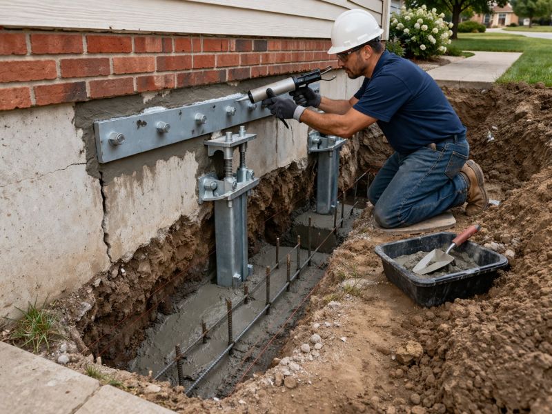 Foundation Repair in Damascus, MD