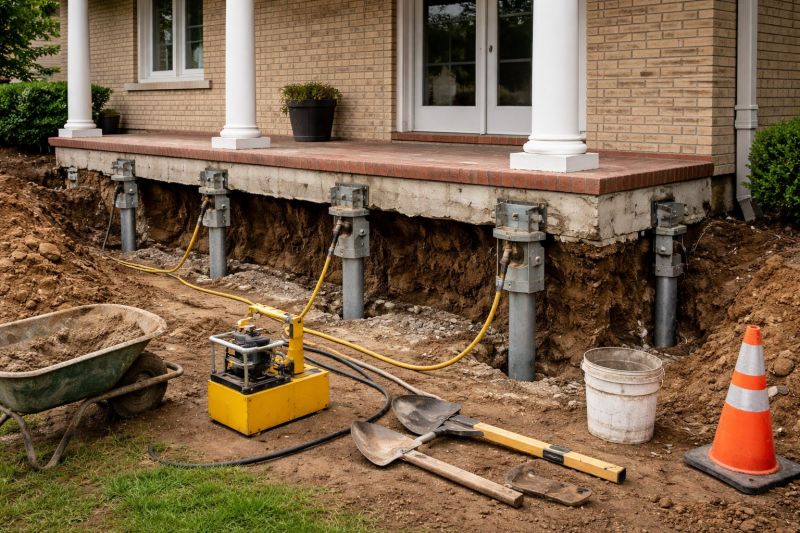 Foundation Stabilizing in Brookeville, MD