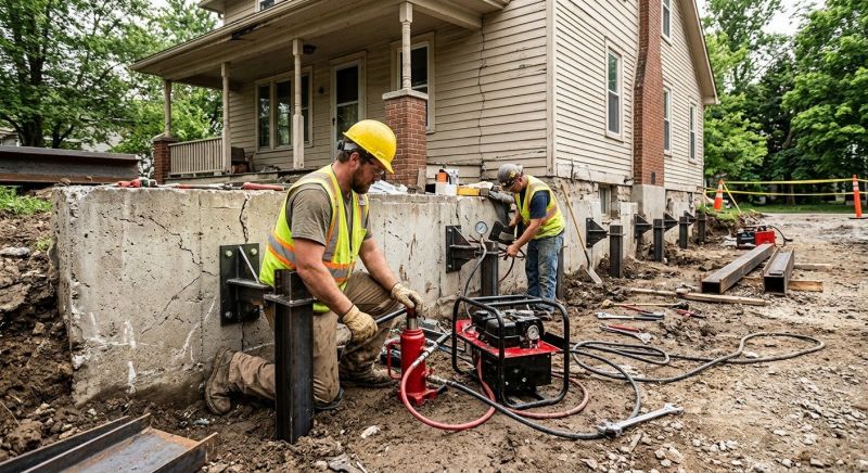 Foundation Stabilizing in Carroll County, MD