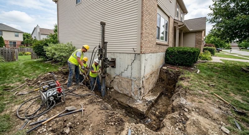 Foundation Stabilizing in Falls Church, VA