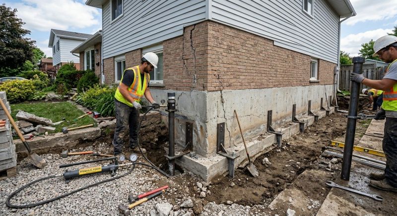 Foundation Stabilizing in Great Falls, VA