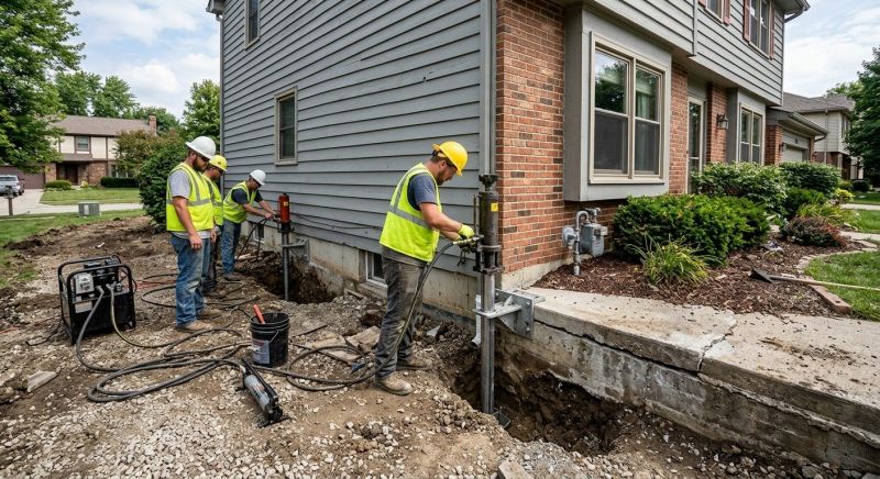 Foundation Stabilizing in Herndon, VA