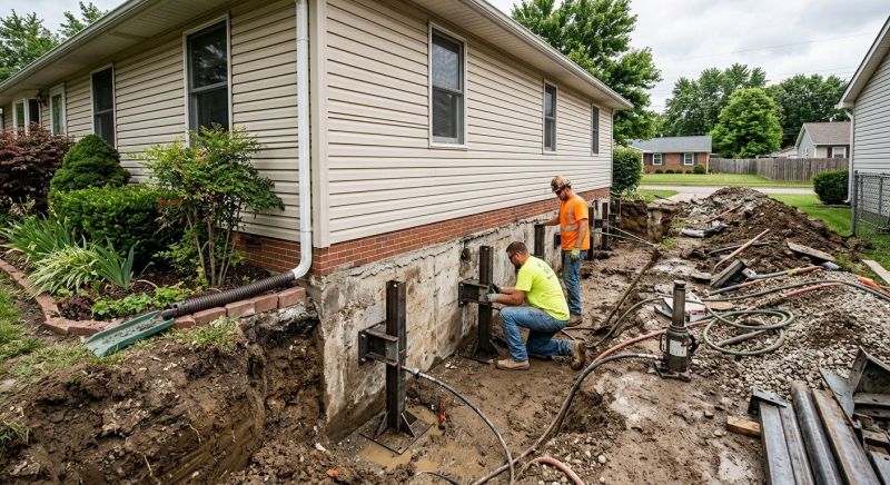 Foundation Stabilizing in Loudoun County, VA