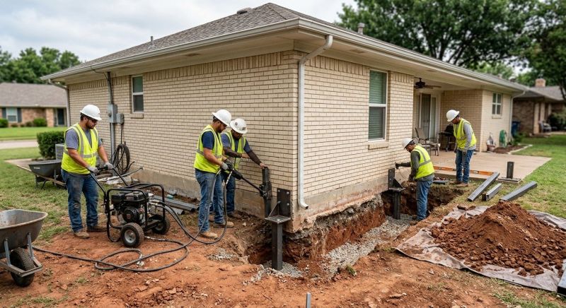 Foundation Stabilizing in Purcellville, VA