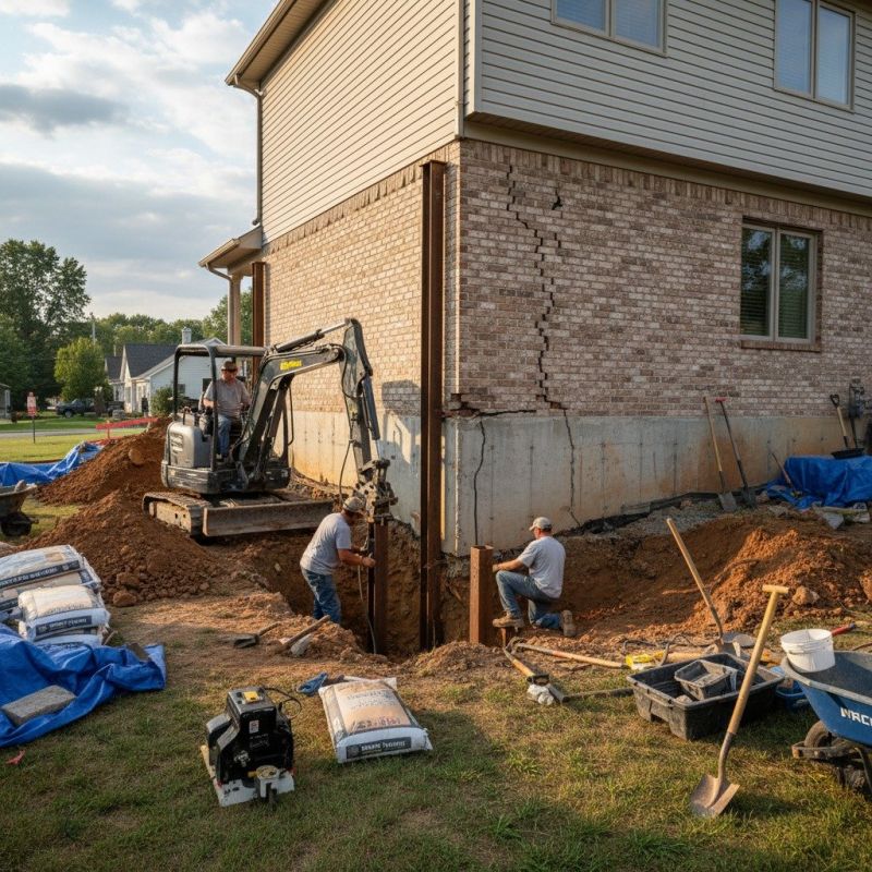 Foundation Structural Repair in Woodstock, MD