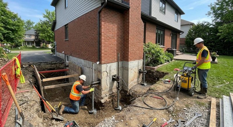 Foundation Underpinning in Germantown, MD