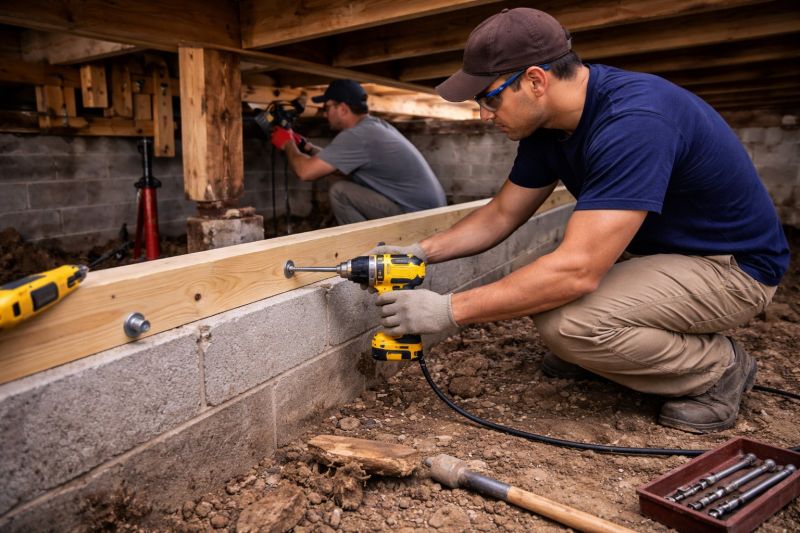 House Foundation Repair in Ellicott City, MD