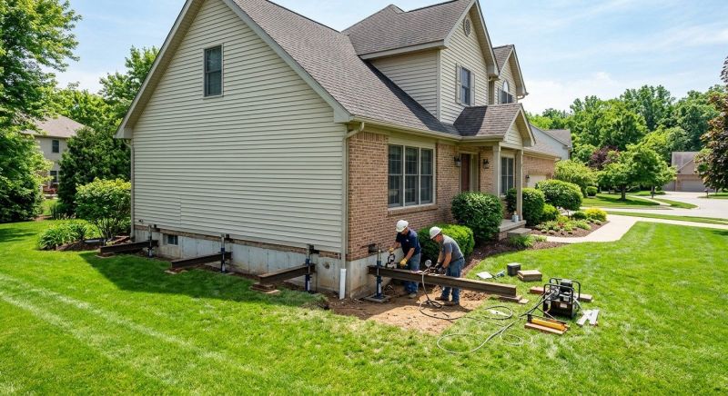 House Leveling in Ashton, MD