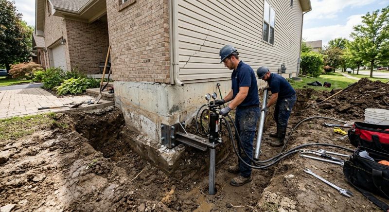 Settling Foundation Service in Montgomery County, MD