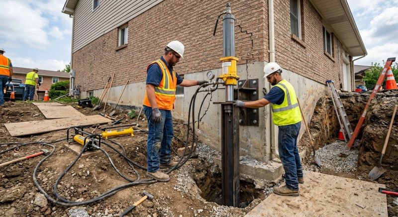 Settling Foundation Service in Sandy Spring, MD