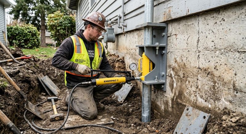 Settling Foundation Service in Sandy Spring, MD
